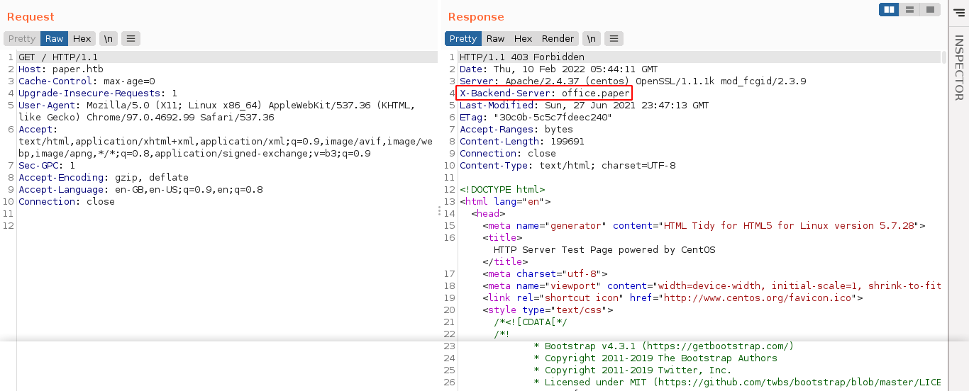 Paper HackTheBox 4g3nt47